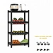 large bakers rack with storage